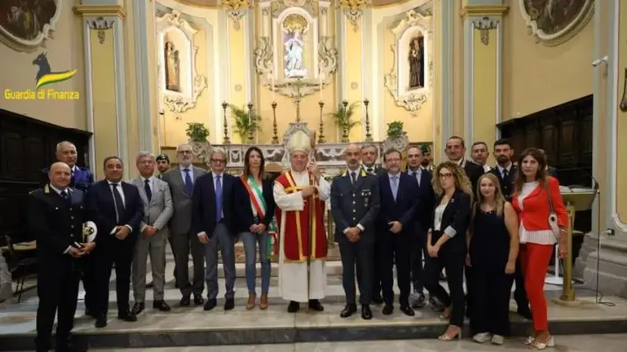 images La Guardia di finanza di Crotone ha celebrato il suo santo patrono San Matteo