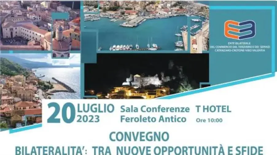“Bilateralità tra nuove opportunità e sfide. Lavoratori e imprese a confronto”, se ne parla il 20 luglio a Lamezia Terme images “Bilateralità tra nuove opportunità e sfide. Lavoratori e imprese a confronto”, se ne parla il 20 luglio a Lamezia Terme
