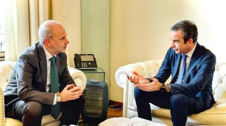 images Occhiuto dal ministro Schillaci: si è parlato dell'integrazione degli ospedali di Catanzaro 