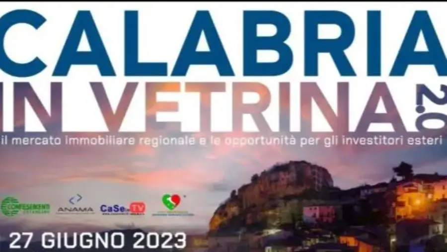 Il 27 giugno a Catanzaro incontro "Calabria in vetrina", si parlerà del mercato immobiliare Calabrese images Il 27 giugno a Catanzaro incontro "Calabria in vetrina", si parlerà del mercato immobiliare Calabrese