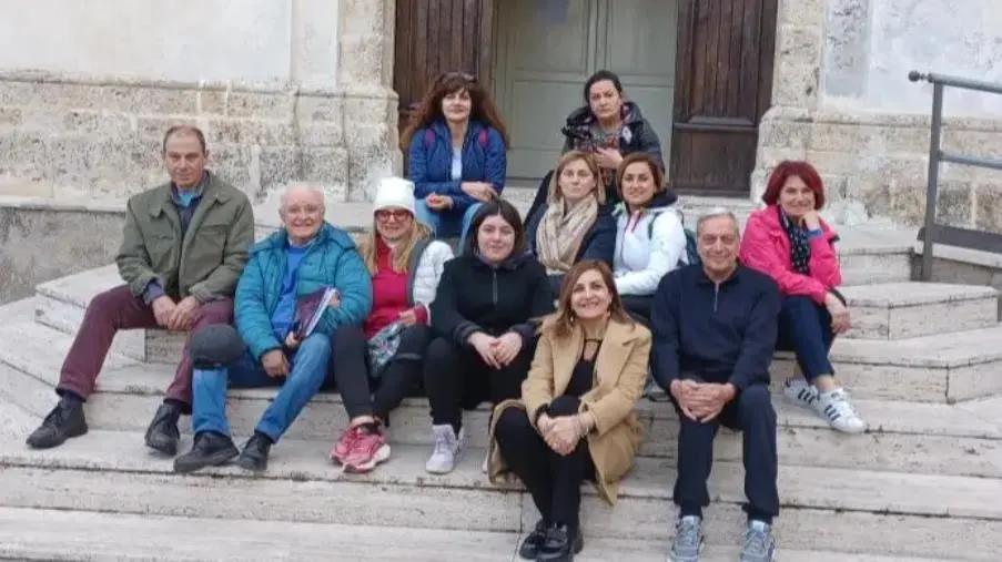 images Il gruppo di trekking Calabriabella di Catanzaro in visita a Taverna