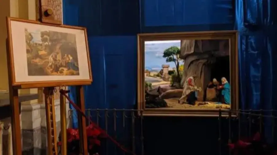 La Chiesa di San Rocco di Girifalco ospita il presepe in 3D ispirato al capolavoro del Giorgione images La Chiesa di San Rocco di Girifalco ospita il presepe in 3D ispirato al capolavoro del Giorgione