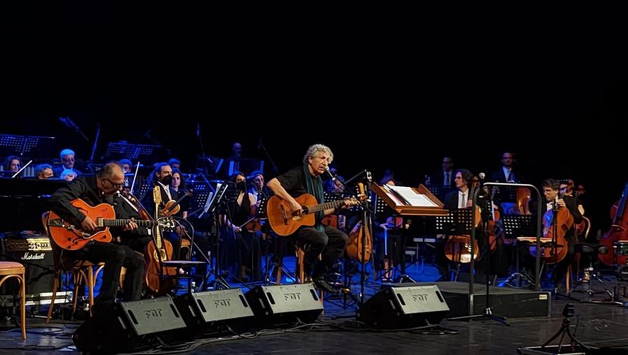 images "A sud di Mozart", Eugenio Bennato e l'Orchestra Filarmonica della Calabria al Politeama di Catanzaro