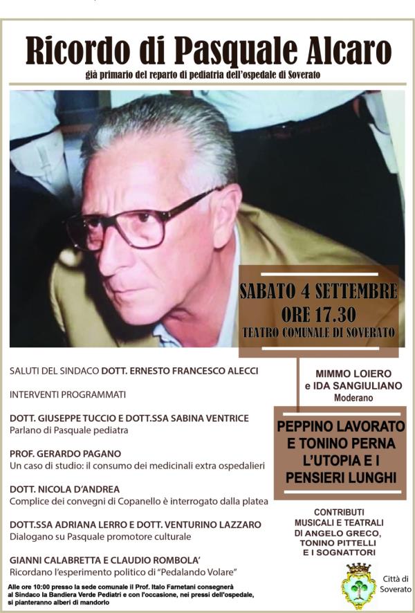 images Soverato ricorda il dott. Pasquale Alcaro: appuntamento sabato
