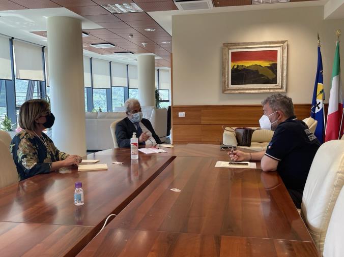 images Emergenza sanitaria nel Cosentino. Il sindaco di Cariati ha incontrato Spirlì e Longo