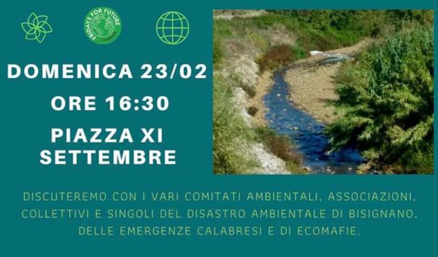 Ambiente, domenica a Cosenza l'assemblea di Fridays for future sul disastro ambientale di Bisignano images Ambiente, domenica a Cosenza l'assemblea di Fridays for future sul disastro ambientale di Bisignano