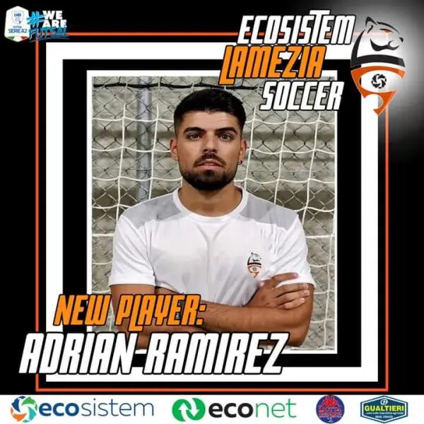 images Futsal, Ecosistem Lamezia Soccer: il "new player" è Adrian Ramirez