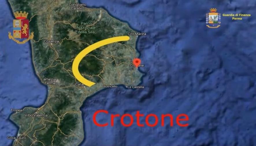 images Maxi sequestro della Polizia della Guardia di Finanza a Parma, Riccione, Isola d’Elba e Crotone