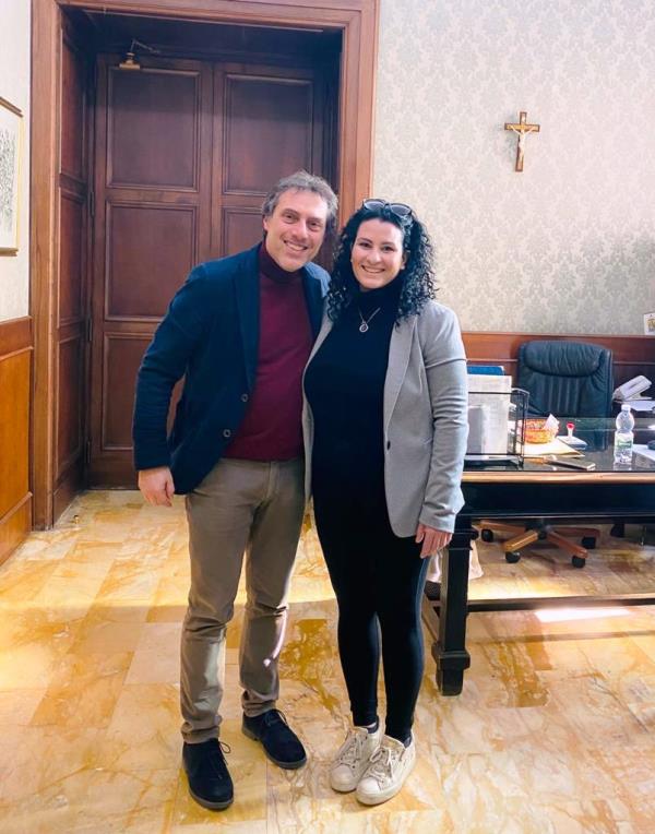 images Il sindaco Fiorita incontra l'arbitro dimissionario Martina Scavelli: "Vicenda surreale, Fipav riveda le sue regole"