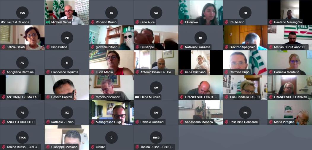 La FAI CISL Calabria avvia la stagione congressuale images La FAI CISL Calabria avvia la stagione congressuale