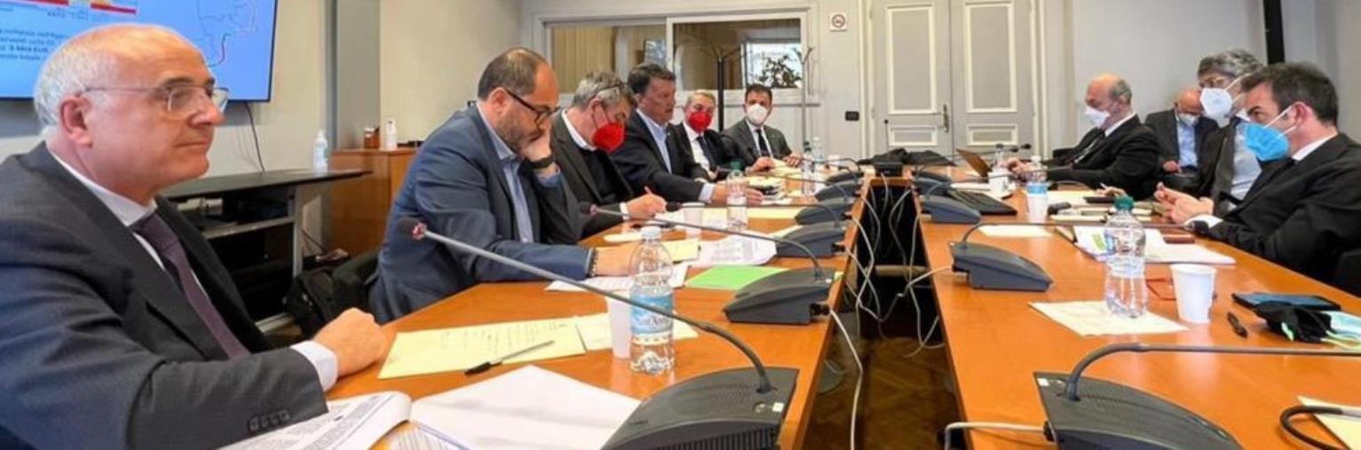 images Lavoro, Cgil Cisl Uil regionali e nazionali incontrano Occhiuto a Roma