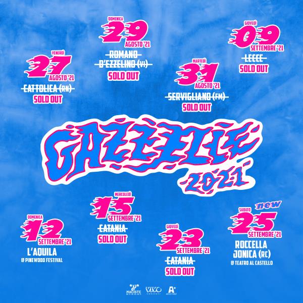 images Roccella Jonica. Musica, Gazzelle aggiunge una nuova data al tour, sabato 25 settembre al Teatro al Castello