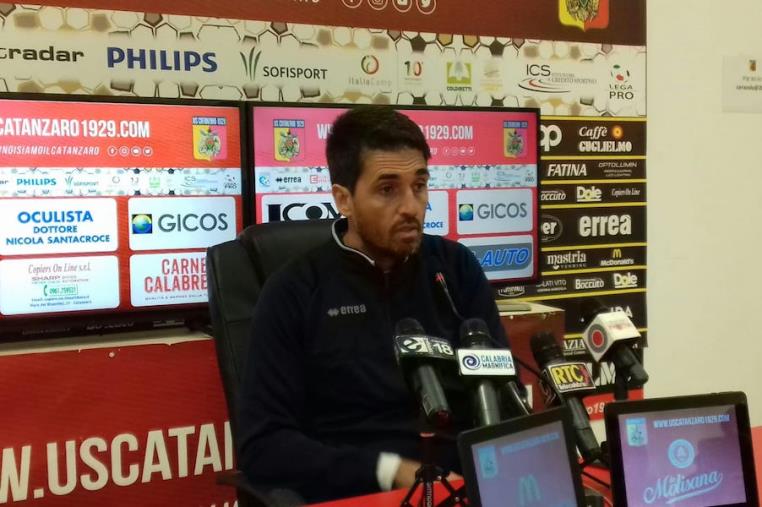 images Us Catanzaro 1929, Grassadonia: "Quella di domani sarà un partita dura, ma la squadra è in forma. La società sta operando bene sul mercato e c'è grande sintonia"