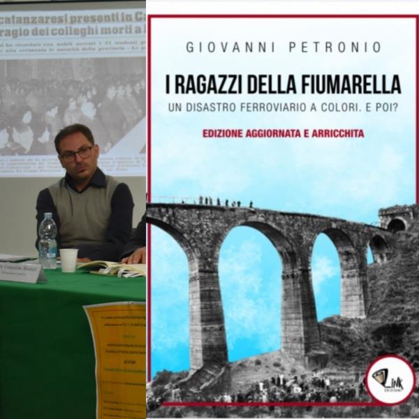 Giovanni Petronio racconta il suo libro "I ragazzi della Fiumarella. Un disastro ferroviario a colori, e poi?" (DIRETTA) images Giovanni Petronio racconta il suo libro "I ragazzi della Fiumarella. Un disastro ferroviario a colori, e poi?" (DIRETTA)