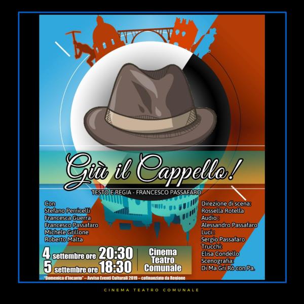 La magia del teatro torna ad invadere il centro storico di Catanzaro: “Giù il cappello!” va in scena al “Comunale” images La magia del teatro torna ad invadere il centro storico di Catanzaro: “Giù il cappello!” va in scena al “Comunale”