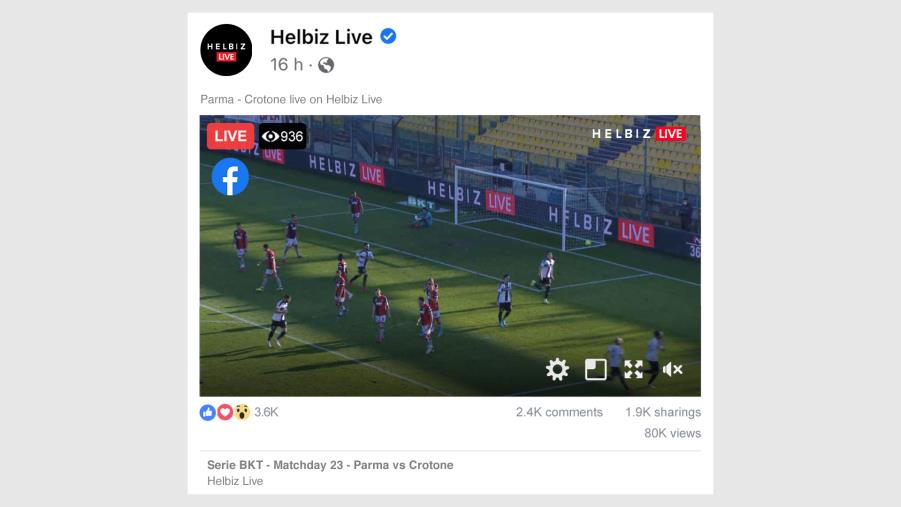 images Da sabato 19 febbraio tutto il campionato di calcio di serie B in diretta su Facebook