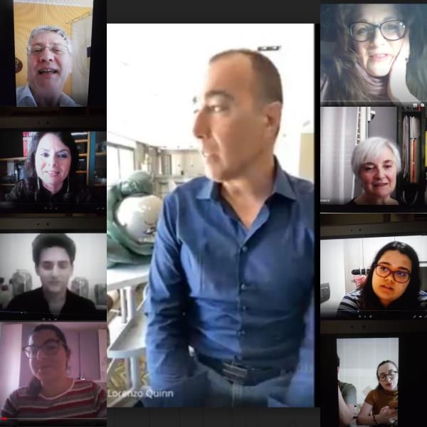 L'artista Lorenzo Quinn in "videoconferenza" per il Liceo Fiorentino di Lamezia Terme images L'artista Lorenzo Quinn in "videoconferenza" per il Liceo Fiorentino di Lamezia Terme