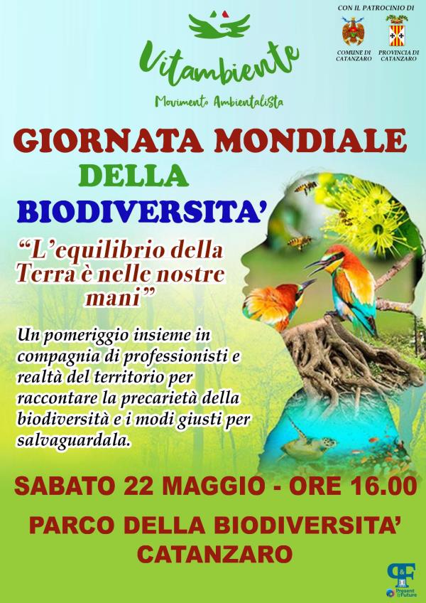 Catanzaro. Sabato e domenica Vitambiente celebra le giornate della Biodiversità images Catanzaro. Sabato e domenica Vitambiente celebra le giornate della Biodiversità