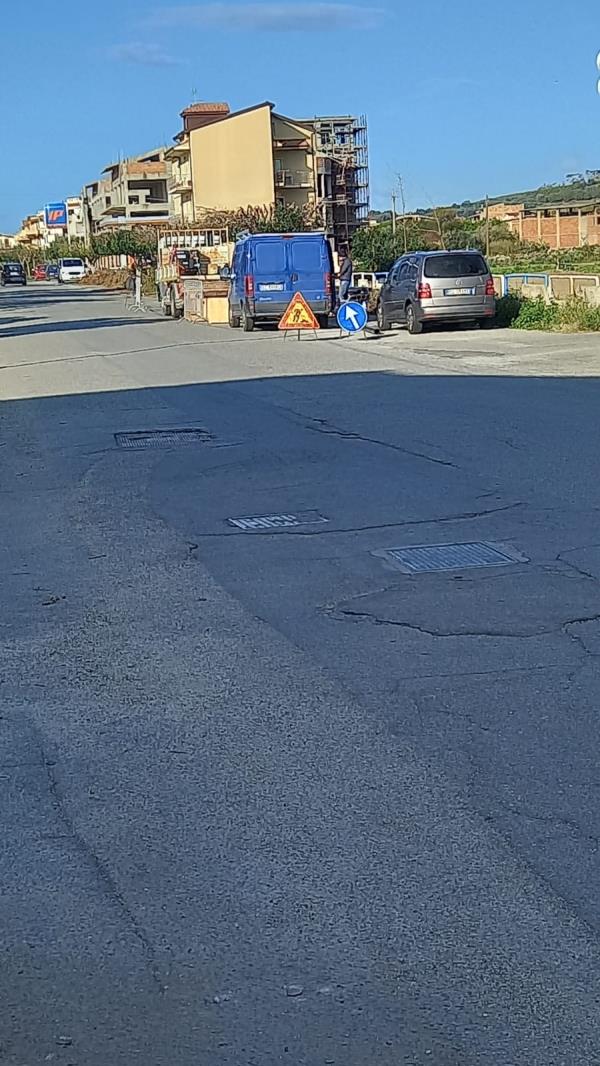 images Iniziati i lavori di sistemazione delle fognature a Condofuri, la soddisfazione di Mesiano