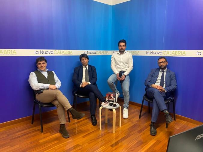 images Catanzaro Capitale: ospiti Bosco, Polimeni e Speziali 