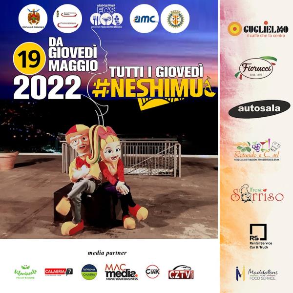 images A Catanzaro tutti in attesa di #Neshimu, eventi e altro nel centro storico della città: si parte giovedì