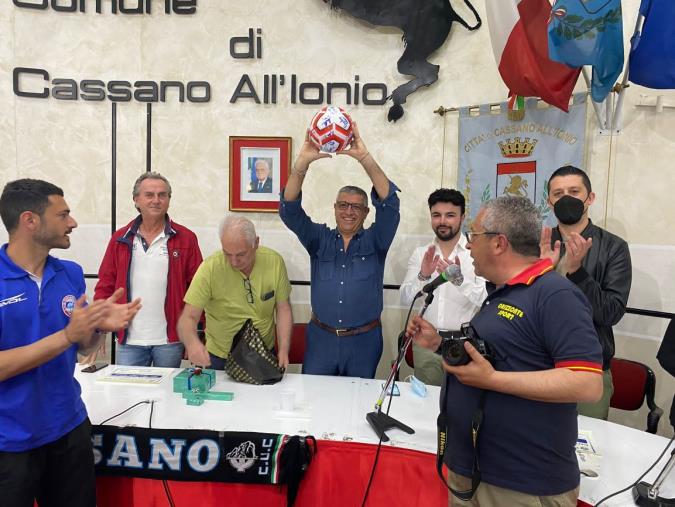 images Calcio, l'Amministrazione Comunale ha ricevuto la squadra del Cassano Sybaris