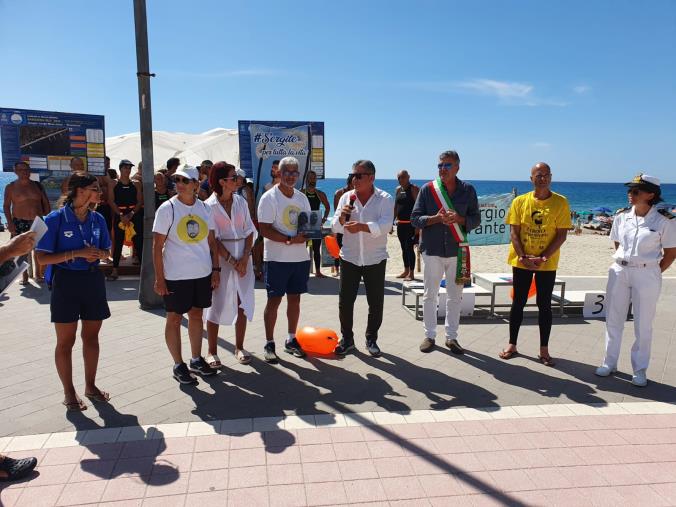 images Trofeo Sergio Mirante, il presidente Mancuso interviene alla manifestazione "Mezzo fondo sprint" con centinaia di atleti