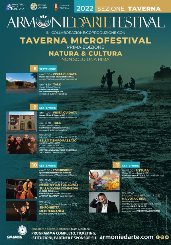 images Armonie d'Arte Festival, tutto pronto per i suggestivi eventi a Taverna patria di Mattia Preti