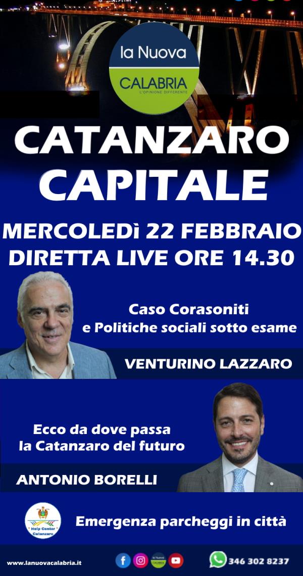 Catanzaro Capitale: caso Corasoniti, emergenza case occupate dagli abusivi e il nuovo piano turistico images Catanzaro Capitale: caso Corasoniti, emergenza case occupate dagli abusivi e il nuovo piano turistico