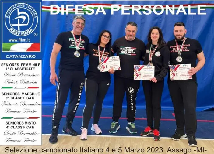 images Krav Maga, il Team Aquile Catanzaro vola alto e supera le selezioni per il nazionale 