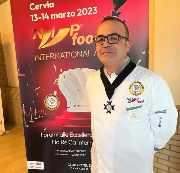 Al catanzarese Luigi Mazzei la Croce ufficiale della Nip World Masterchef images Al catanzarese Luigi Mazzei la Croce ufficiale della Nip World Masterchef