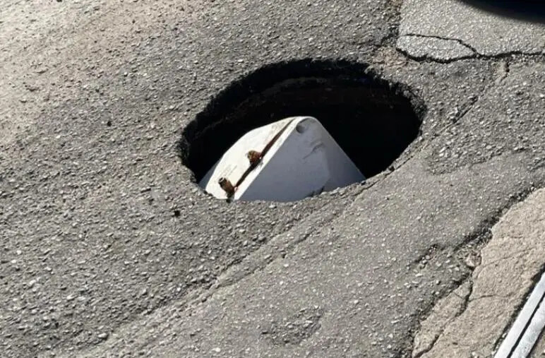 images Catanzaro, l'amara ironia del Gruppo Lega: "Al via il reality 'Adotta una buca'"