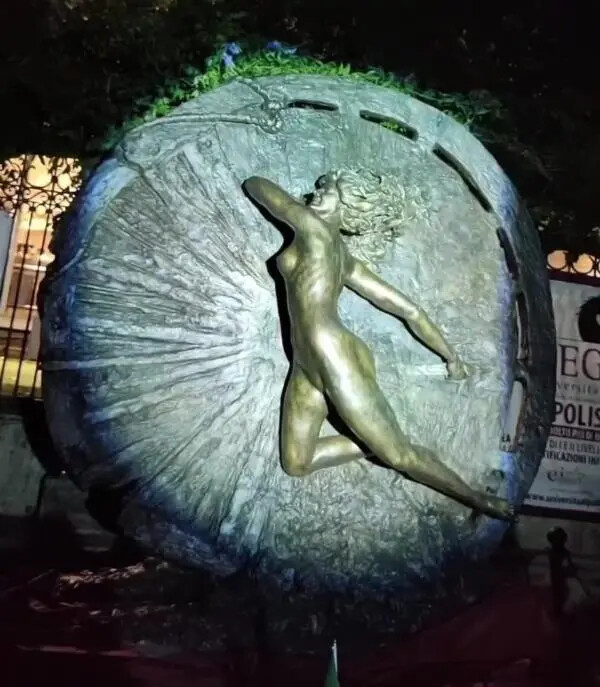 images Polistena, 'ri-scoperta' la Ruota della Fortuna di Giuseppe Renda