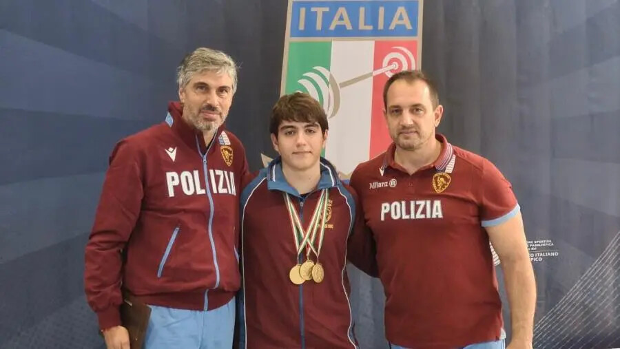 images Cristian Boer campione nella pesistica Under 15, i complimenti di Wanda Ferro