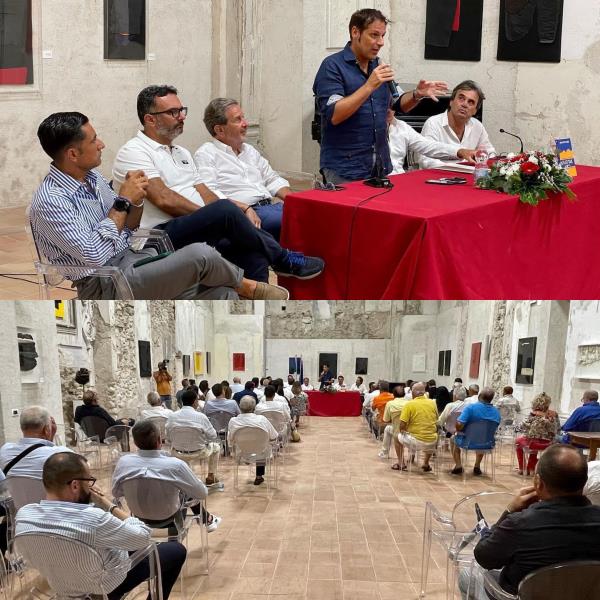 images Tropea, il senatore Armando Siri delinea la campagna leghista in vista del voto