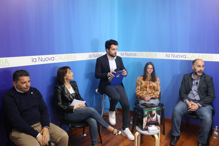 images Catanzaro capitale: in studio Belcaro, Le Pera, Tolomeo e Riccio