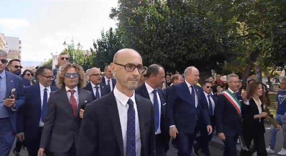 Il principe Alberto di Monaco in visita a Taurianova images Il principe Alberto di Monaco in visita a Taurianova