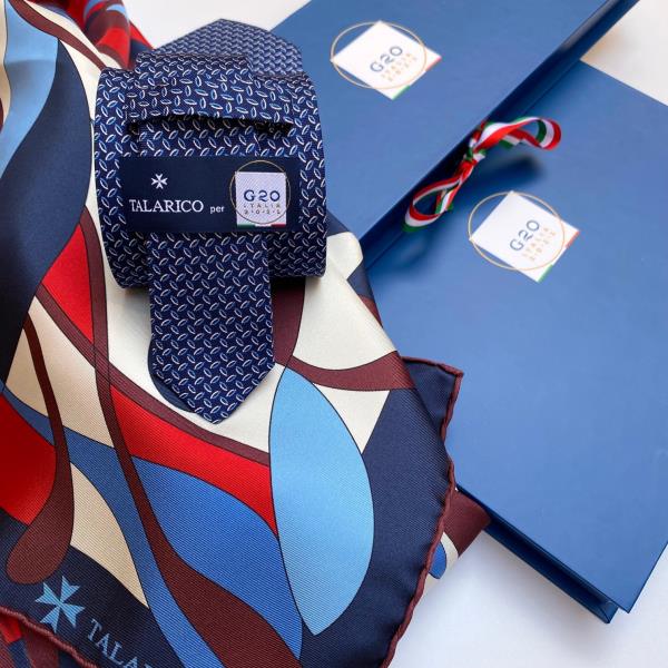 images Le cravatte firmate dal catanzarese Talarico protagoniste al prossimo G20 che si svolgerà a Roma 