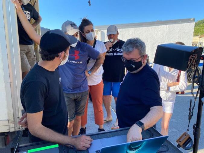 images "Calabria terra mia". Spirlì sul set a Palmi: "Il corto sarà arricchito"