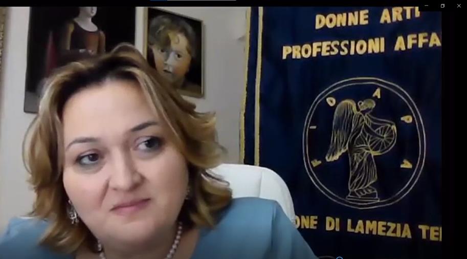 Lamezia Terme, “Donne e pandemia, l’anno che verrà”: incontro e confronto nel webinar di Fidapa images Lamezia Terme, “Donne e pandemia, l’anno che verrà”: incontro e confronto nel webinar di Fidapa