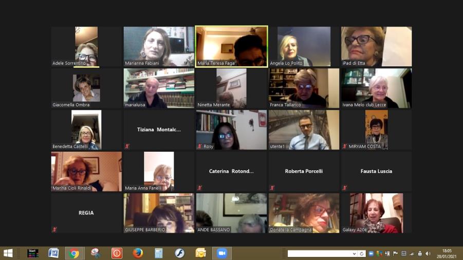 images L’Ande Catanzaro incontra le socie di Lecce e Potenza per condividere  “Pillole di benessere e musica”