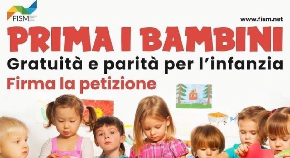 "Prima i bambini": lunedì la mobilitazione dei nidi e delle materne paritarie no profit images "Prima i bambini": lunedì la mobilitazione dei nidi e delle materne paritarie no profit