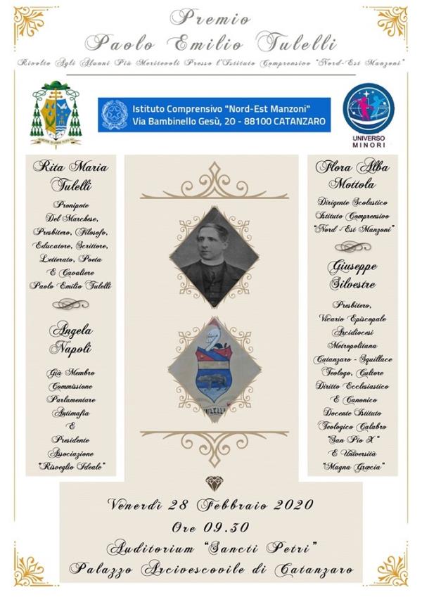 "Universo Minori" presenta il 28 febbraio il premio in onore del sacerdote e filosofo Paolo Emilio Tulelli images "Universo Minori" presenta il 28 febbraio il premio in onore del sacerdote e filosofo Paolo Emilio Tulelli