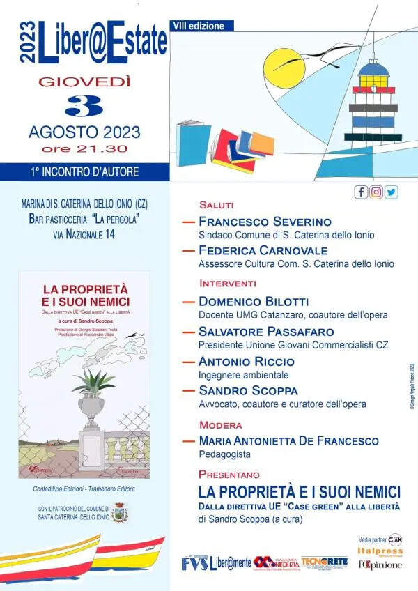 images Da domani al via l’ottava edizione di ‘Liber@estate 2023’ 
