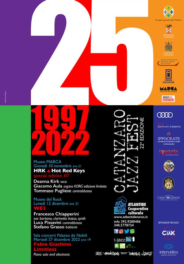images Catanzaro Jazz Fest, si chiude martedì 27 con l'esibizione di Fabio Giachino Limitless 