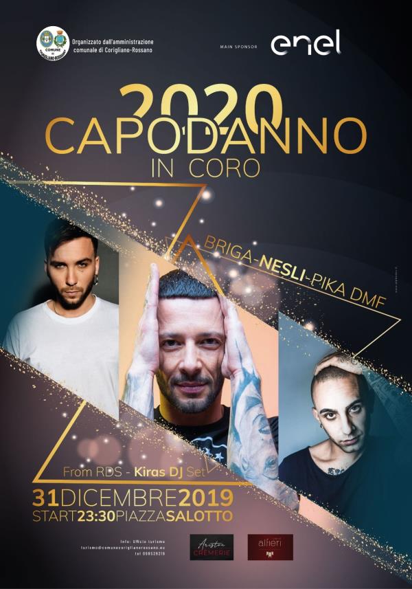 Briga, Nesli e Pika DMF a Corigliano-Rossano per la notte di Capodanno images Briga, Nesli e Pika DMF a Corigliano-Rossano per la notte di Capodanno