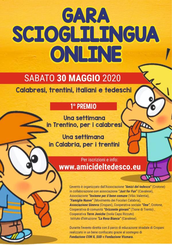 images Tutto pronto per la "Gara Scioglilingua Online": divertimento assicurato e viaggi in palio