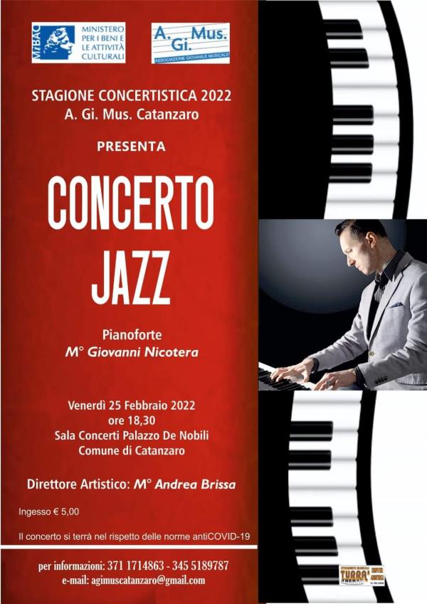 La stagione dell'Agimus Catanzaro entra nel vivo con il concerto per pianoforte del Maestro Nicotera images La stagione dell'Agimus Catanzaro entra nel vivo con il concerto per pianoforte del Maestro Nicotera