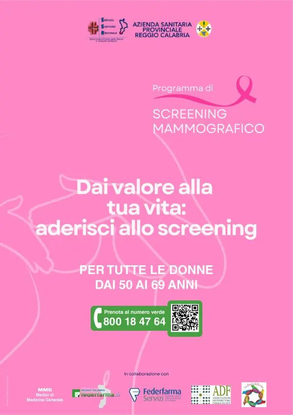 images Sanità, l'Asp di Reggio Calabria avvia campagna di screening mammografico 
