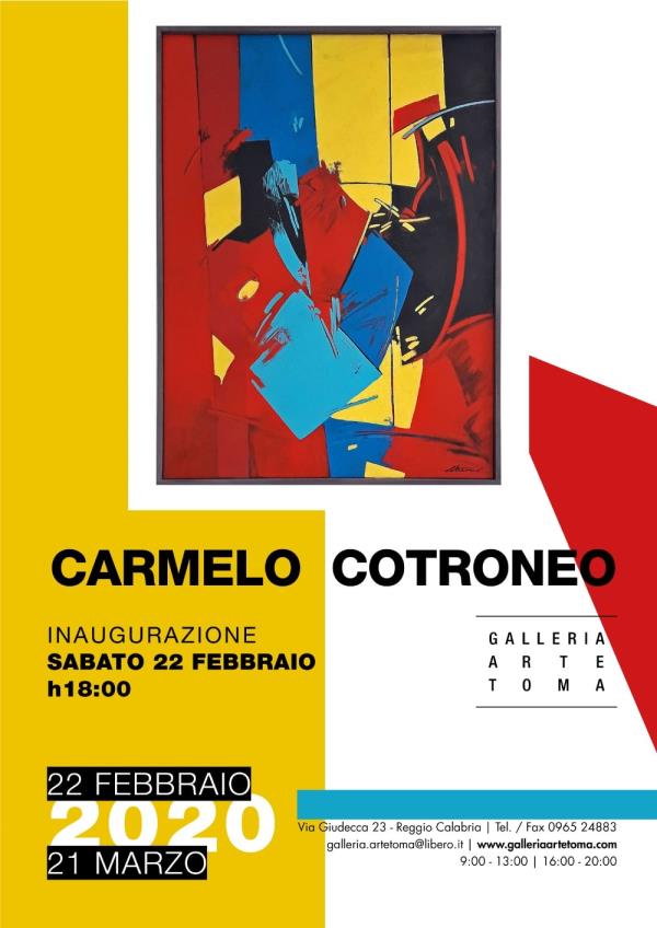 La Galleria Arte Toma di Reggio Calabria apre domani la stagione espositiva 2020, con l'inaugurazione della personale di Carmelo Cotroneo images La Galleria Arte Toma di Reggio Calabria apre domani la stagione espositiva 2020, con l'inaugurazione della personale di Carmelo Cotroneo
